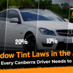 ACT window tint laws ACT guide for Canberra drivers